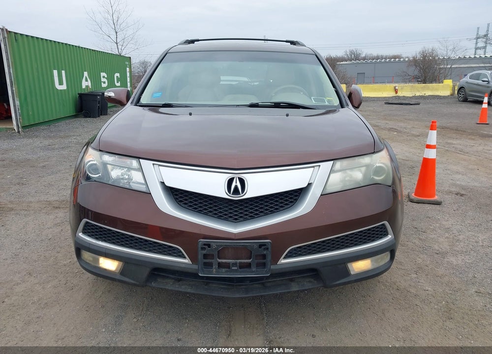 2011 ACURA MDX TECHNOLOGY PACKAGE VIN: 2HNYD2H62BH539207