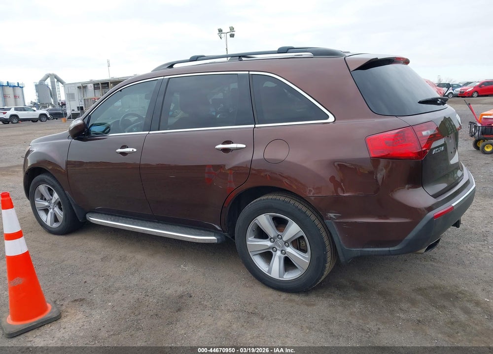 2011 ACURA MDX TECHNOLOGY PACKAGE VIN: 2HNYD2H62BH539207