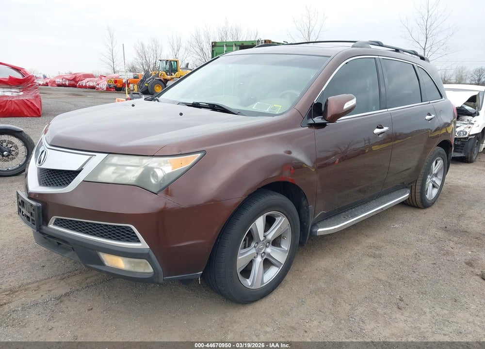 2011 ACURA MDX TECHNOLOGY PACKAGE VIN: 2HNYD2H62BH539207