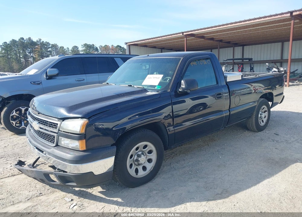 2006 CHEVROLET SILVERADO 1500 WORK TRUCK VIN: 1GCEC14X16Z252483