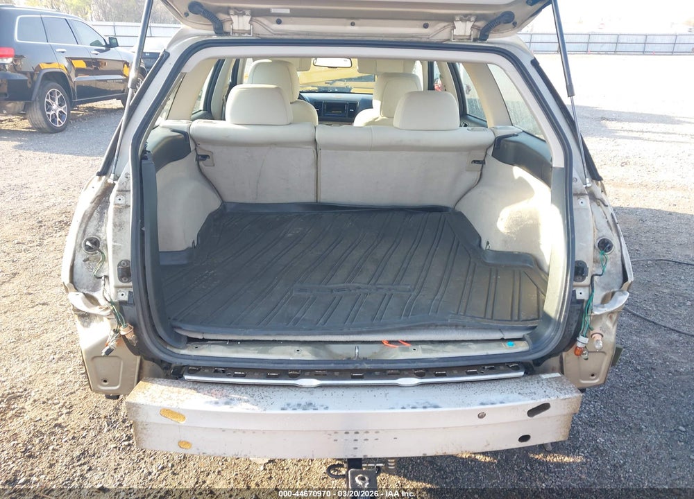 2008 SUBARU OUTBACK 2.5I/2.5I L.L. BEAN EDITION VIN: 4S4BP61C687329736
