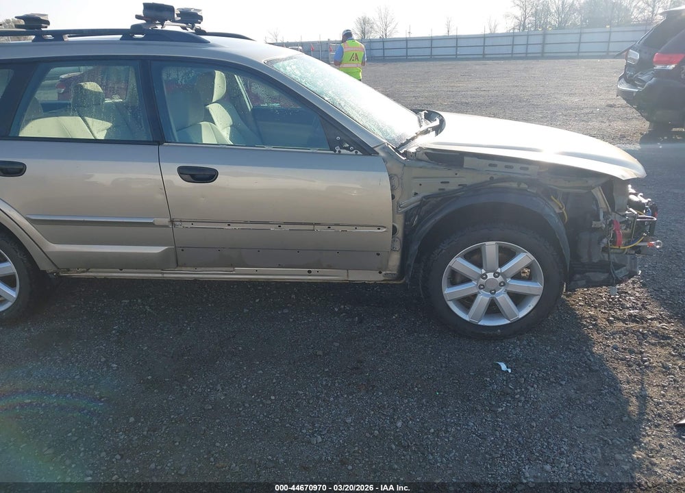 2008 SUBARU OUTBACK 2.5I/2.5I L.L. BEAN EDITION VIN: 4S4BP61C687329736