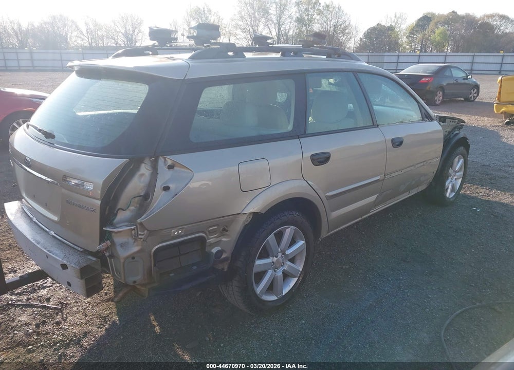 2008 SUBARU OUTBACK 2.5I/2.5I L.L. BEAN EDITION VIN: 4S4BP61C687329736