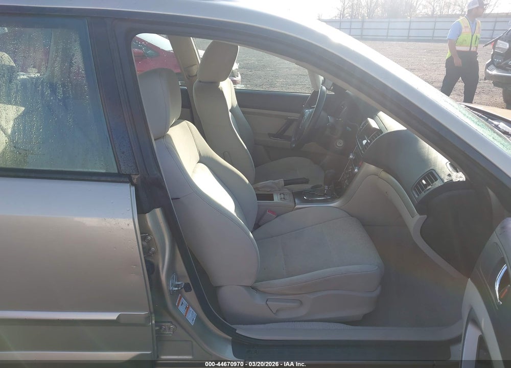 2008 SUBARU OUTBACK 2.5I/2.5I L.L. BEAN EDITION VIN: 4S4BP61C687329736