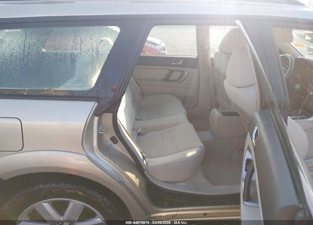 2008 SUBARU OUTBACK 2.5I/2.5I L.L. BEAN EDITION VIN: 4S4BP61C687329736