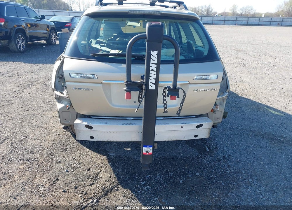 2008 SUBARU OUTBACK 2.5I/2.5I L.L. BEAN EDITION VIN: 4S4BP61C687329736
