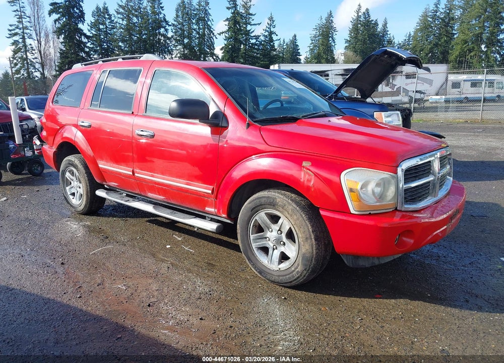 2005 DODGE DURANGO LIMITED VIN: 1D4HB58D35F518838