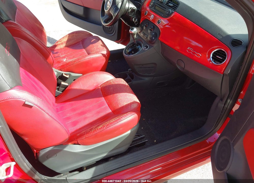 2013 FIAT 500 SPORT VIN: 3C3CFFBRXDT598346
