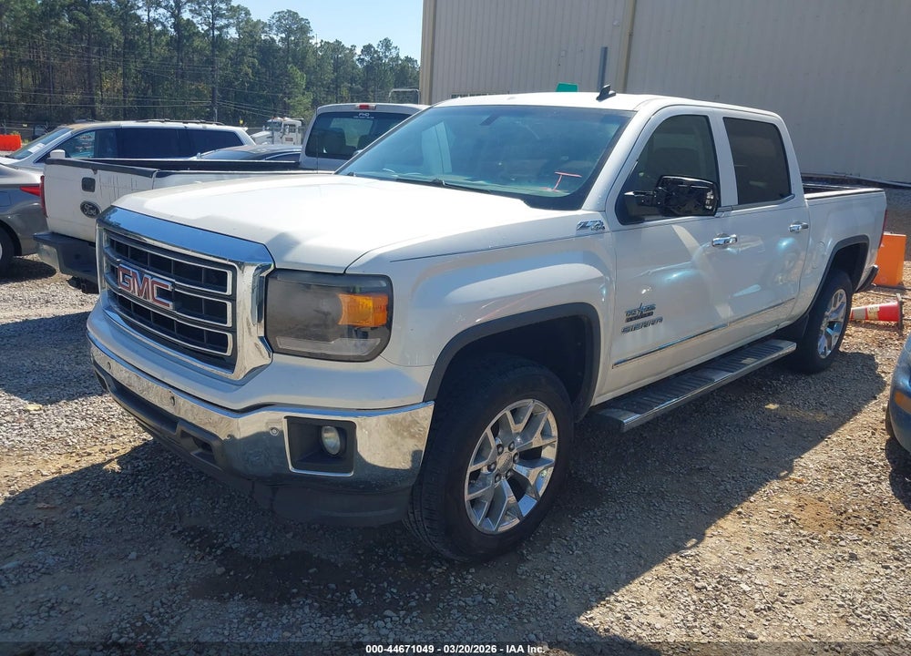 2014 GMC SIERRA 1500 SLT VIN: 3GTU2VEC4EG198306