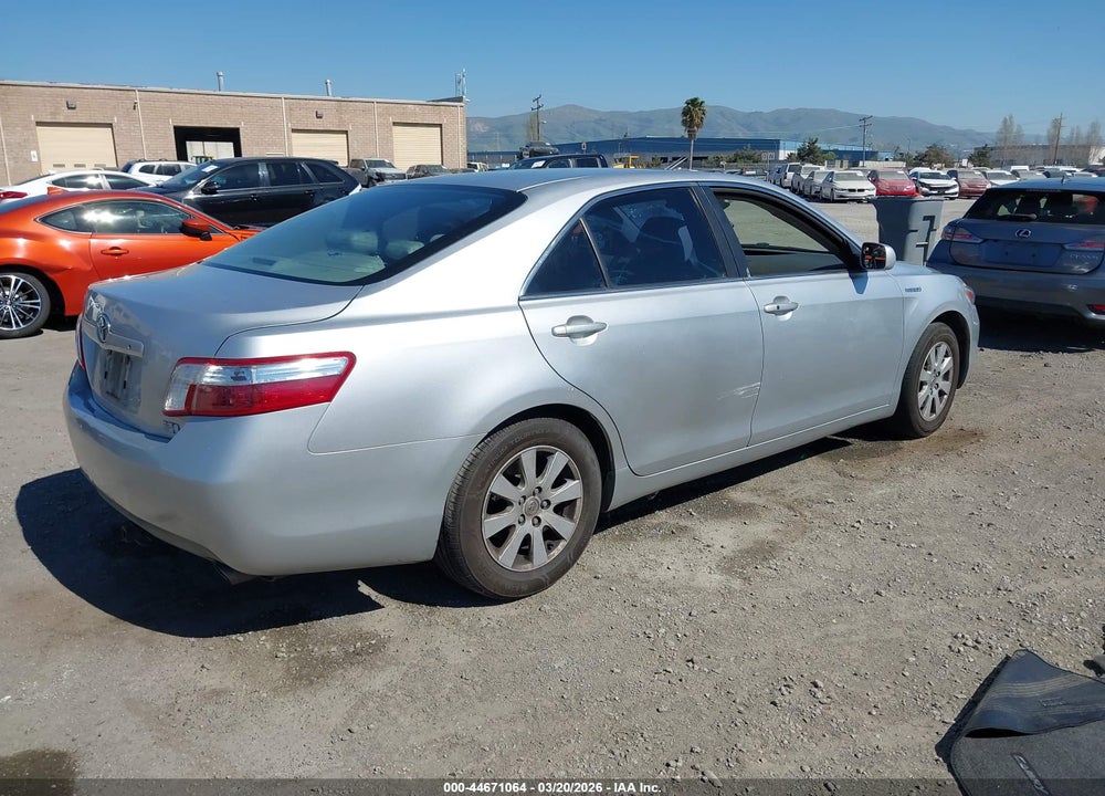2007 TOYOTA CAMRY HYBRID VIN: JTNBB46KX73037158
