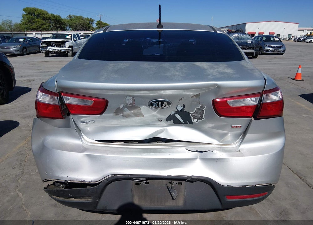 2015 KIA RIO LX VIN: KNADM4A34F6527998