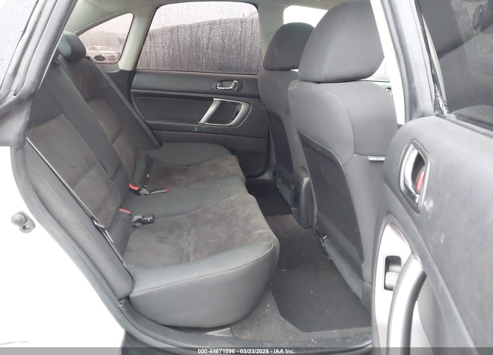 2008 SUBARU LEGACY 2.5I VIN: 4S3BL616787222169