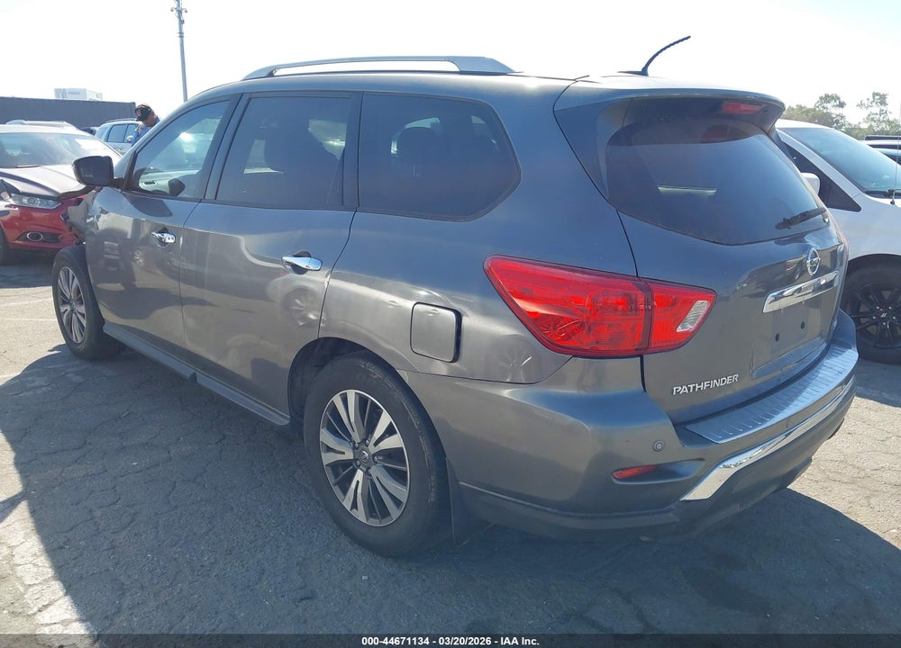 2017 NISSAN PATHFINDER SV VIN: 5N1DR2MN6HC619037