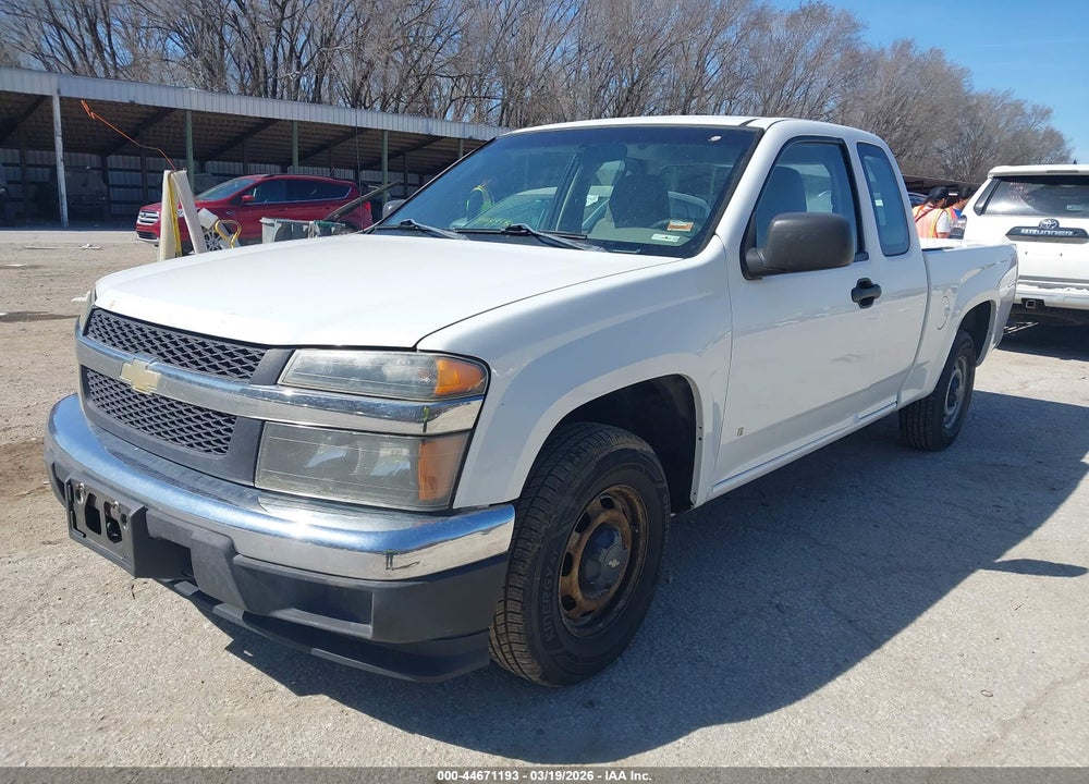 2007 CHEVROLET COLORADO WORK TRUCK VIN: 1GCCS19EX78212587
