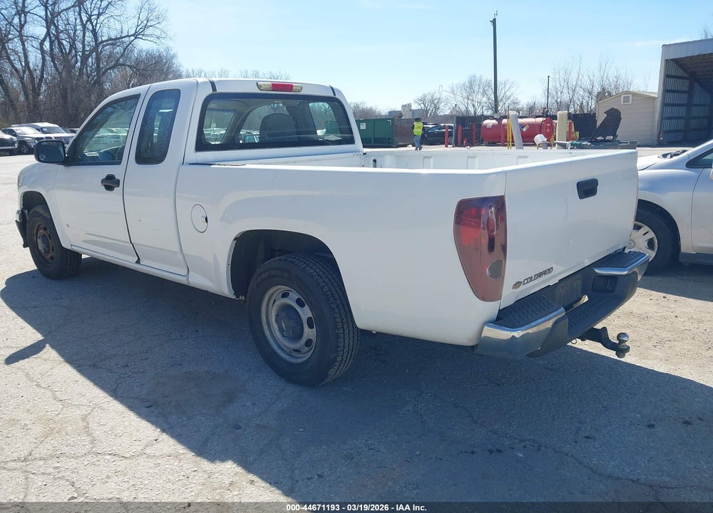2007 CHEVROLET COLORADO WORK TRUCK VIN: 1GCCS19EX78212587