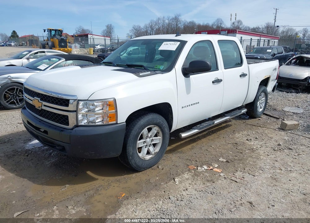 2012 CHEVROLET SILVERADO 1500 WORK TRUCK VIN: 1GCPKPE77CF159736