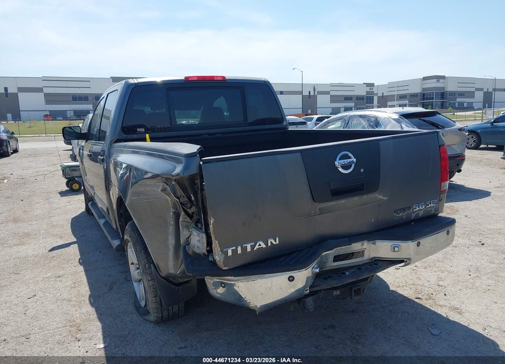 2008 NISSAN TITAN SE VIN: 1N6BA07D08N324107