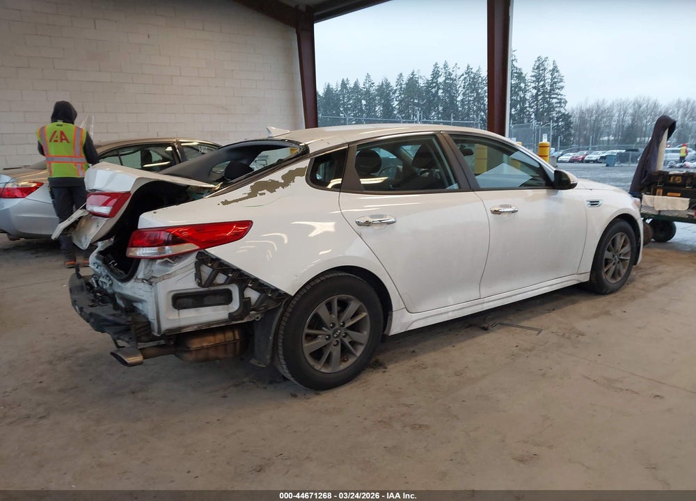 2016 KIA OPTIMA LX TURBO VIN: 5XXGT4L10GG006214