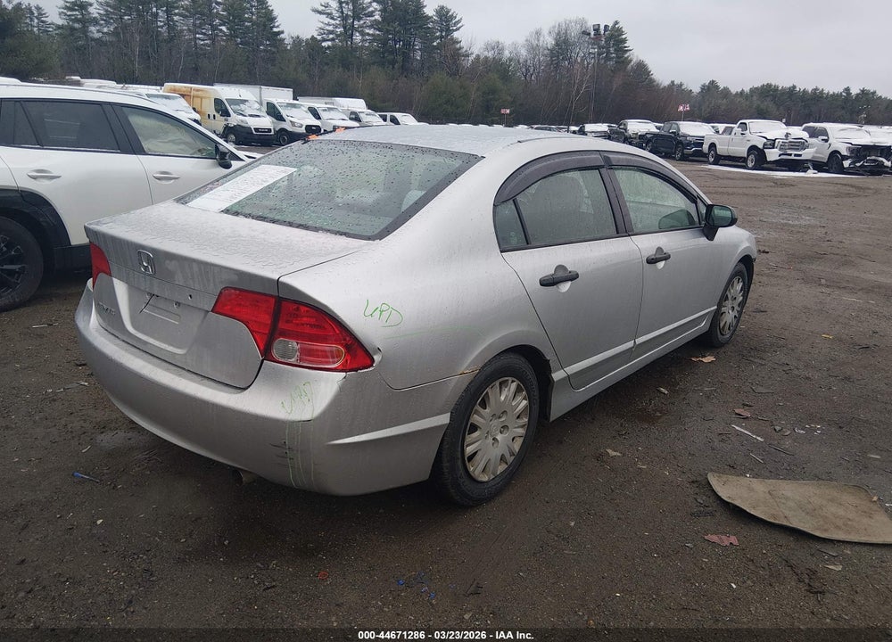 2006 HONDA CIVIC DX VIN: 2HGFA15266H515226