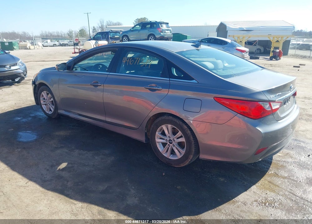 2014 HYUNDAI SONATA GLS VIN: 5NPEB4AC1EH841013