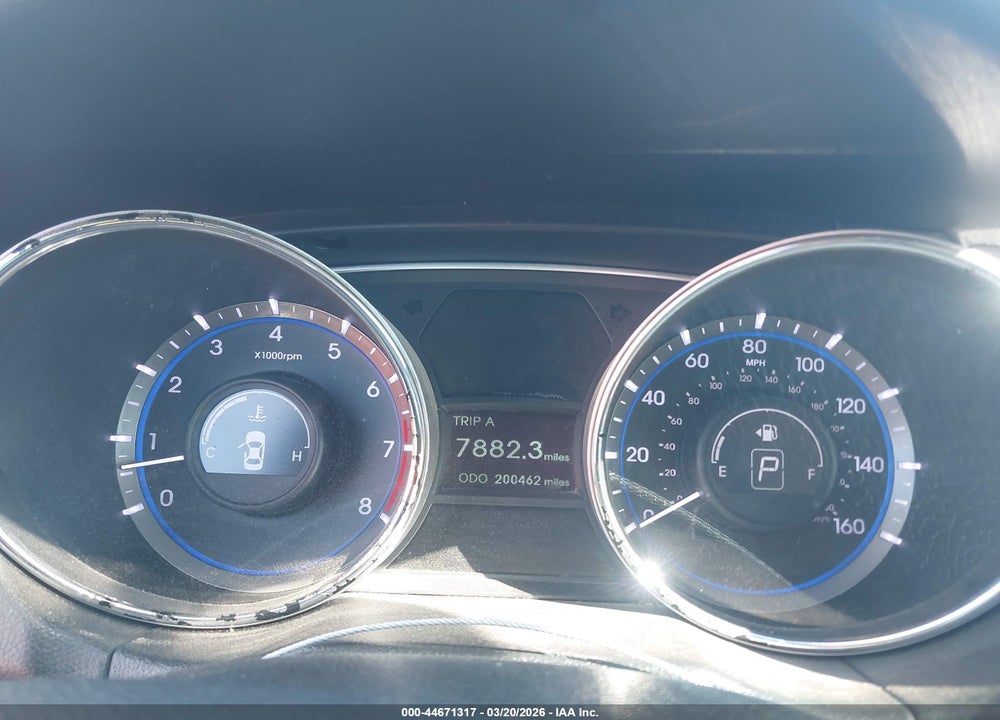 2014 HYUNDAI SONATA GLS VIN: 5NPEB4AC1EH841013