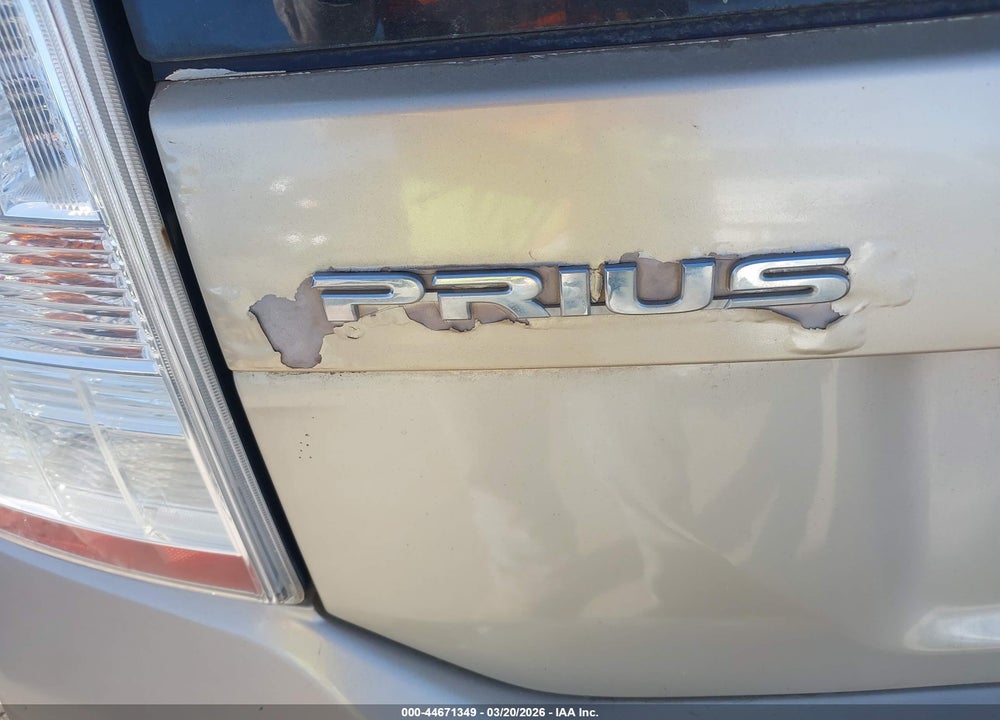 2010 TOYOTA PRIUS IV VIN: JTDKN3DU2A1036874