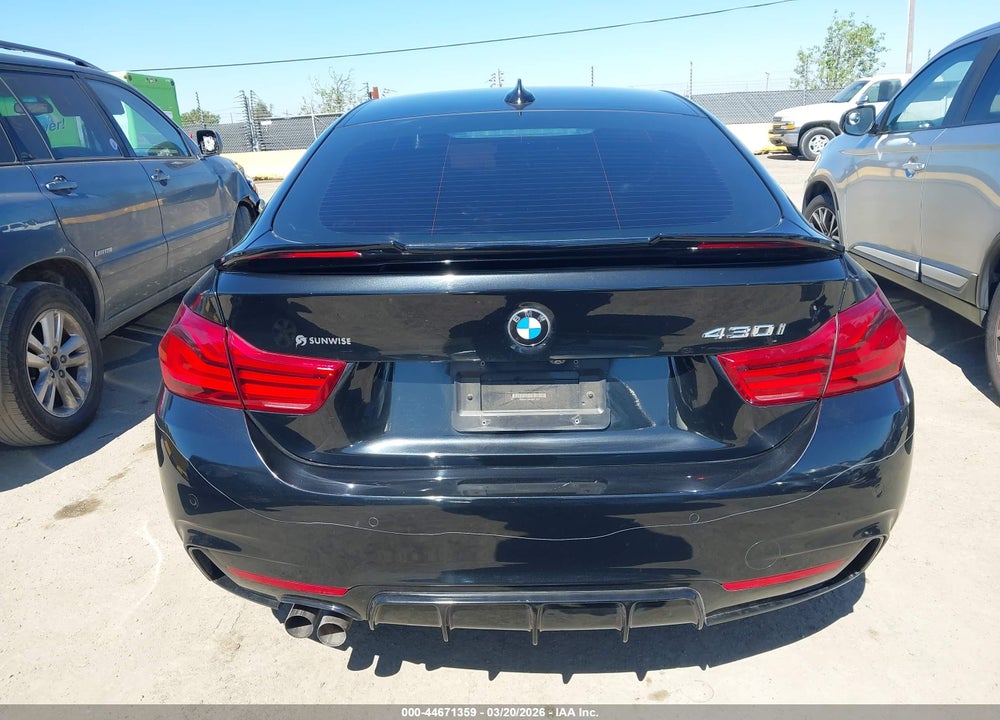 2018 BMW 430I GRAN VIN: WBA4J1C52JBM11320