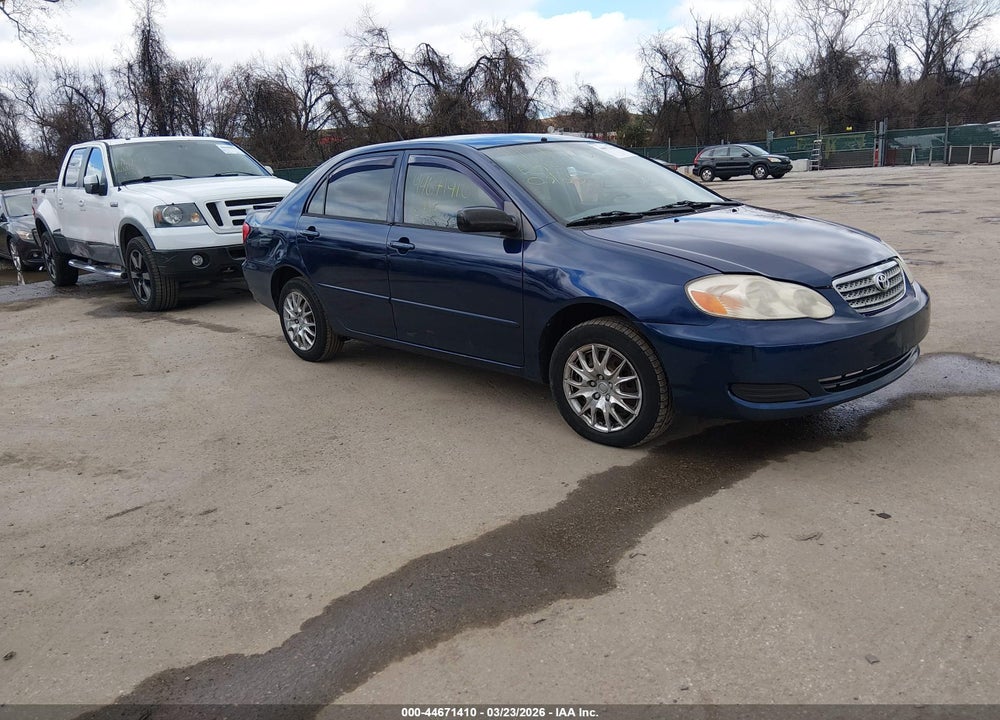 2007 TOYOTA COROLLA CE VIN: 2T1BR32E47C712780
