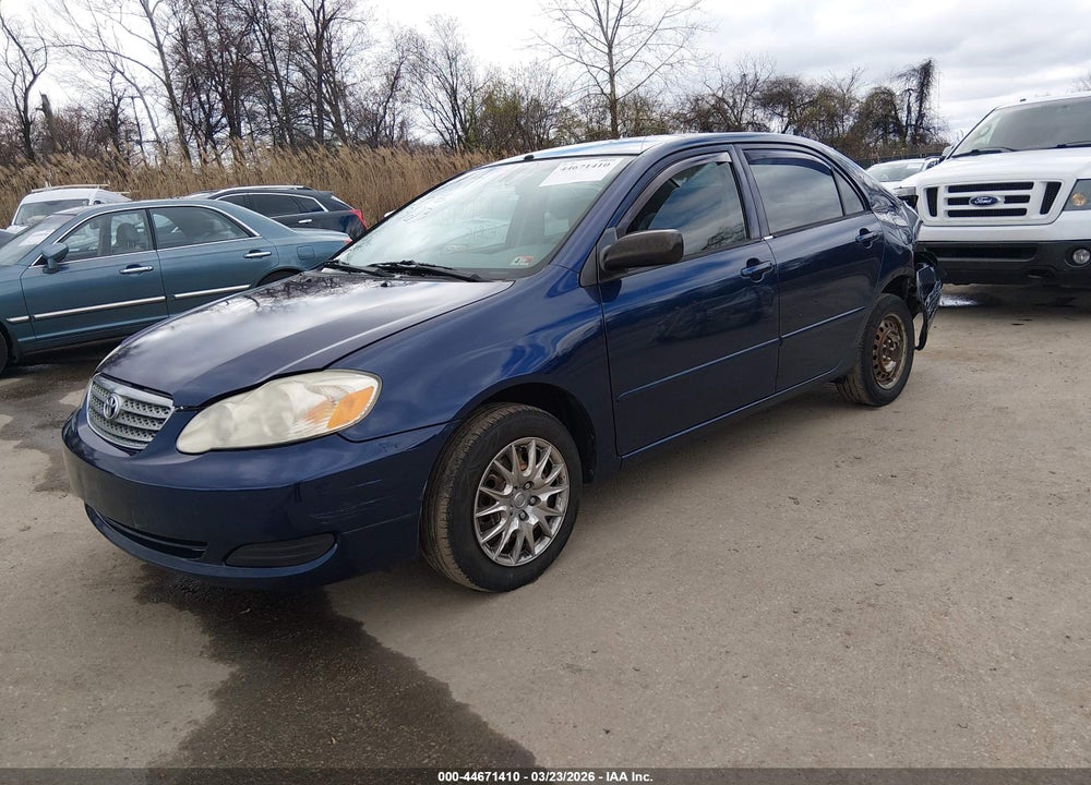 2007 TOYOTA COROLLA CE VIN: 2T1BR32E47C712780