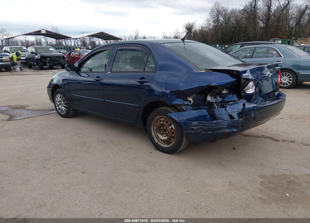 2007 TOYOTA COROLLA CE VIN: 2T1BR32E47C712780