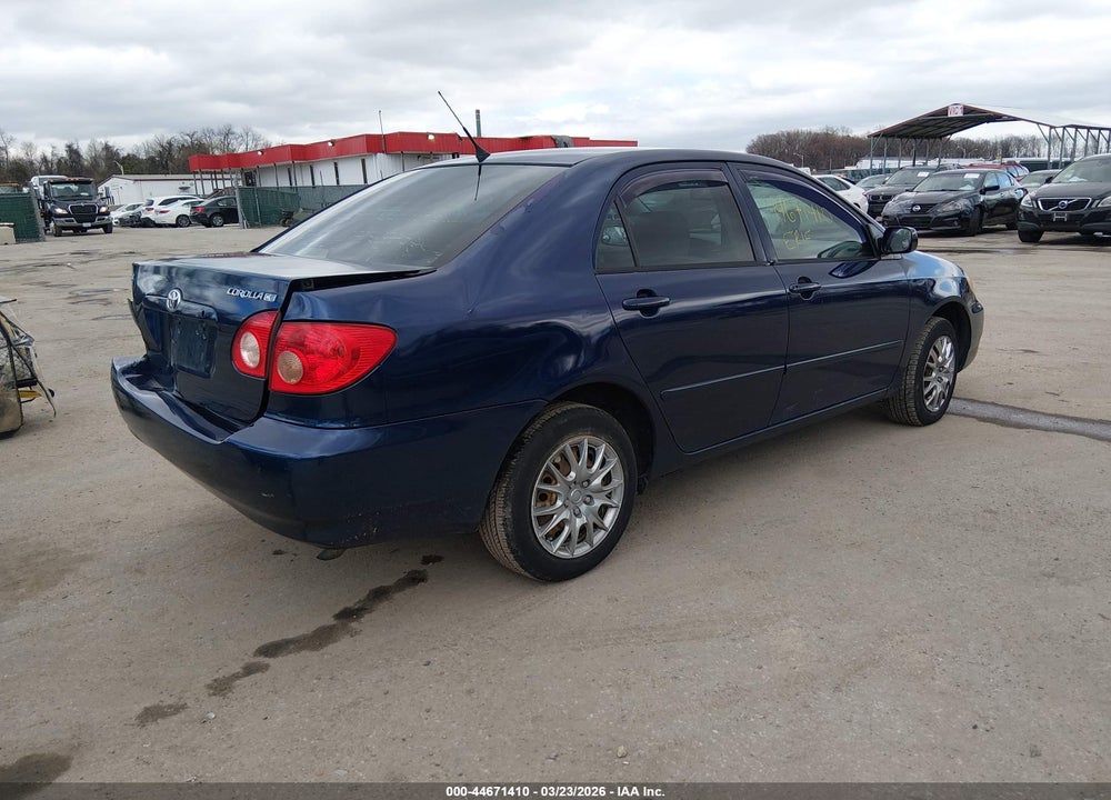 2007 TOYOTA COROLLA CE VIN: 2T1BR32E47C712780