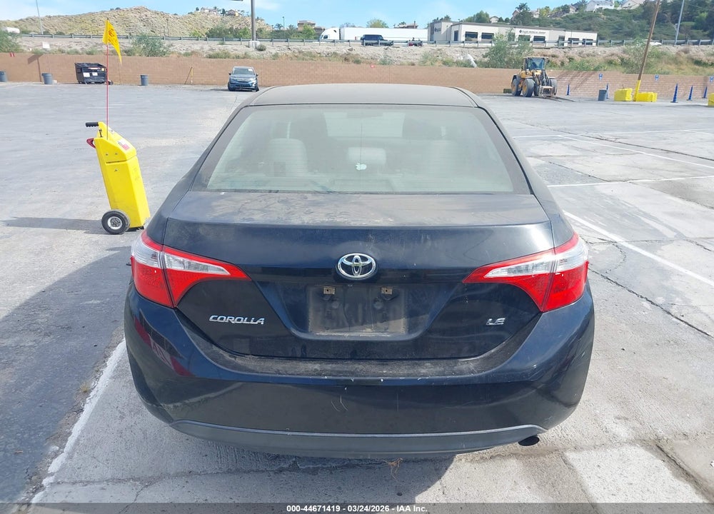 2014 TOYOTA COROLLA LE VIN: 5YFBURHE3EP079467