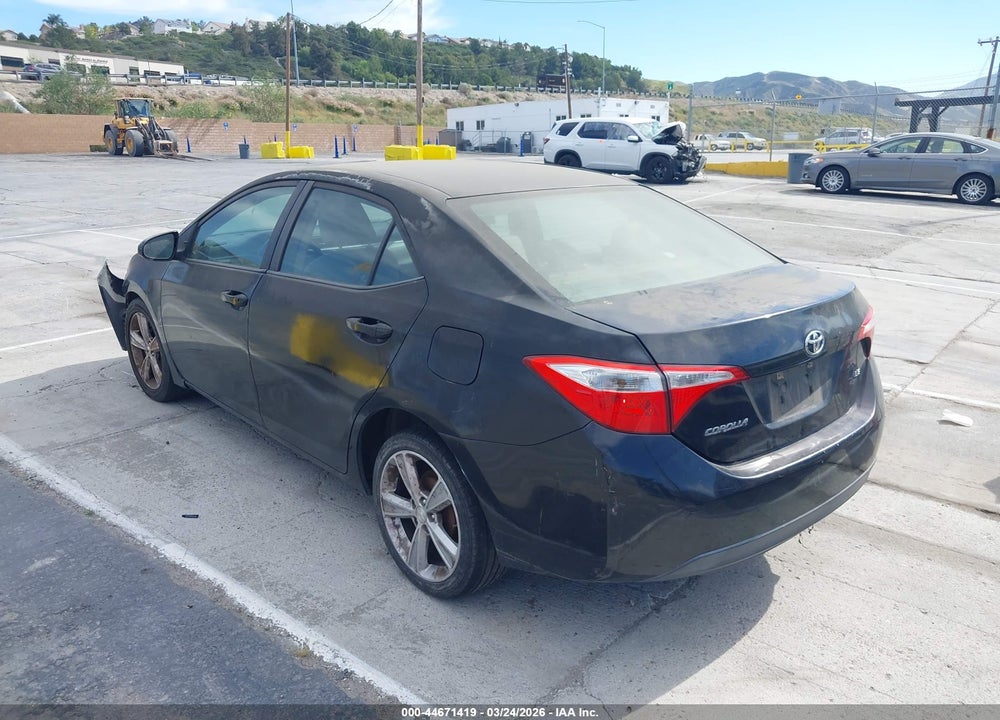 2014 TOYOTA COROLLA LE VIN: 5YFBURHE3EP079467