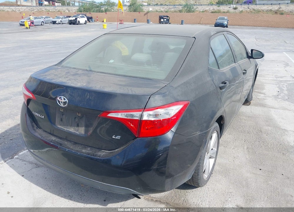 2014 TOYOTA COROLLA LE VIN: 5YFBURHE3EP079467