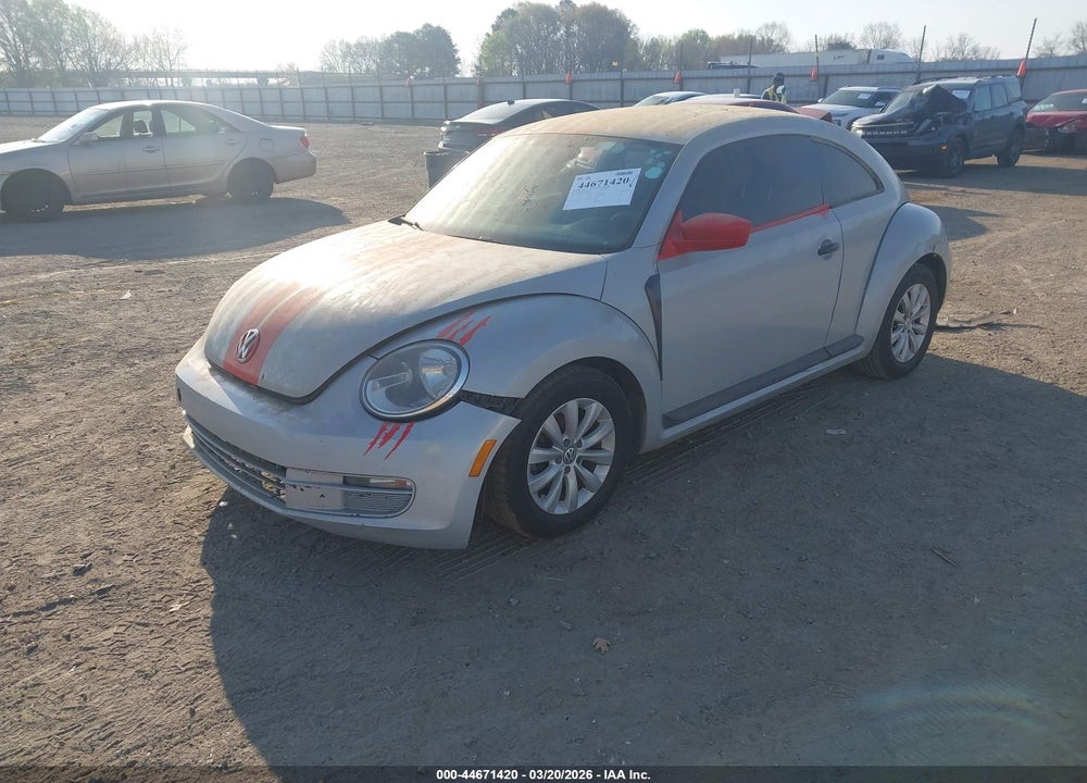 2014 VOLKSWAGEN BEETLE 1.8T ENTRY VIN: 3VWF17AT3EM634378
