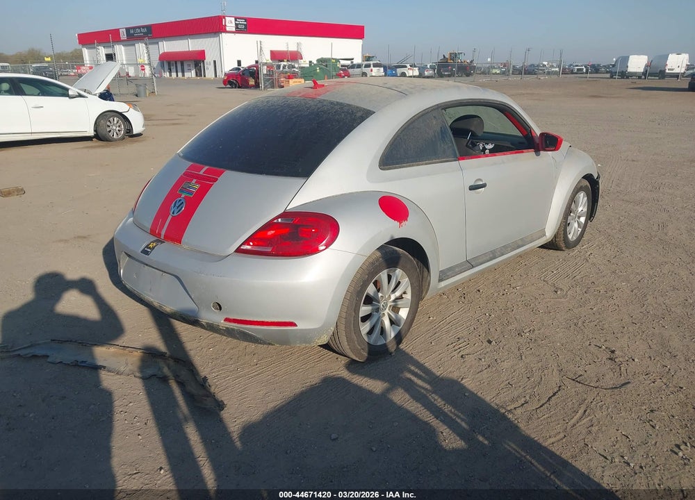2014 VOLKSWAGEN BEETLE 1.8T ENTRY VIN: 3VWF17AT3EM634378