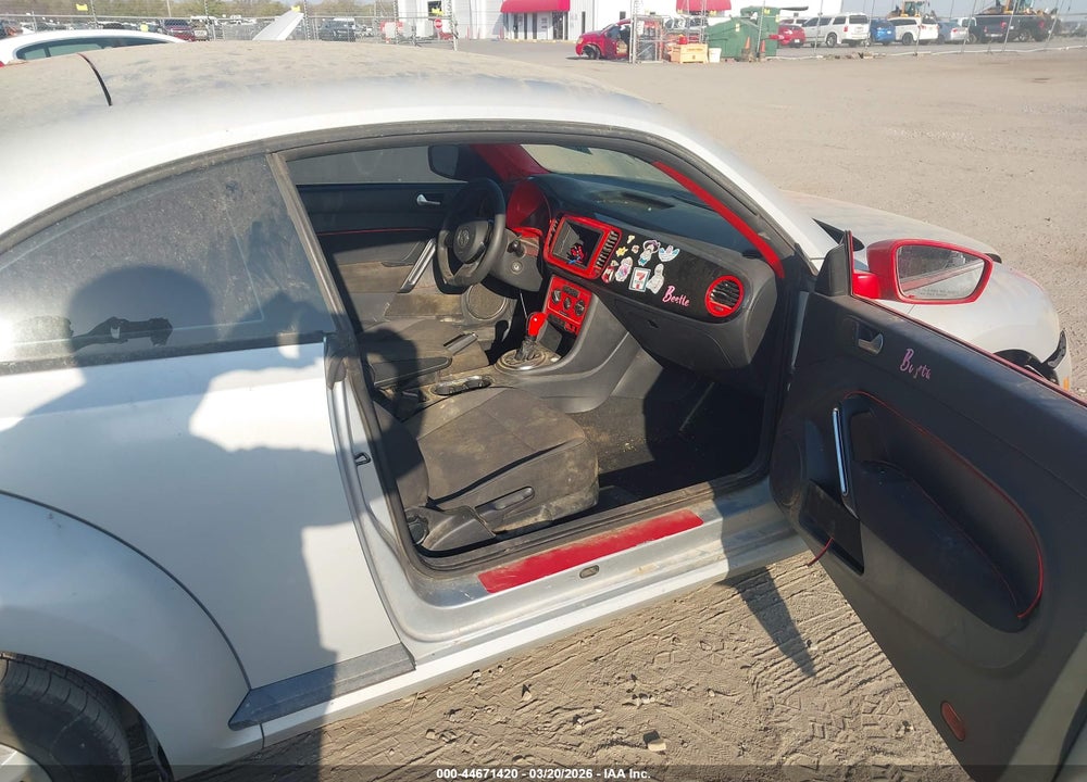 2014 VOLKSWAGEN BEETLE 1.8T ENTRY VIN: 3VWF17AT3EM634378