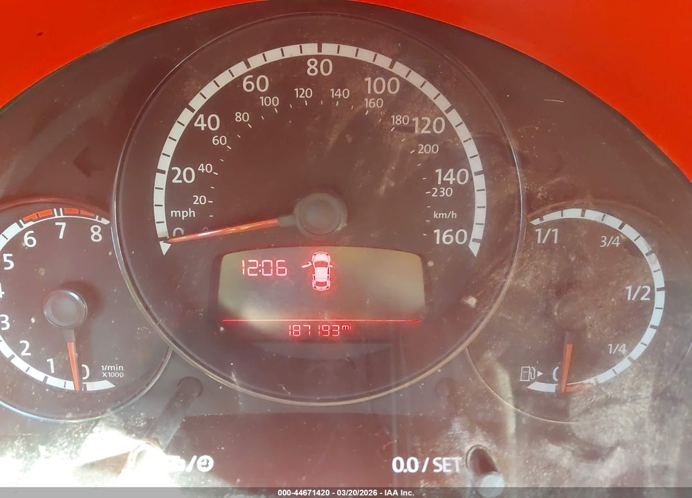 2014 VOLKSWAGEN BEETLE 1.8T ENTRY VIN: 3VWF17AT3EM634378
