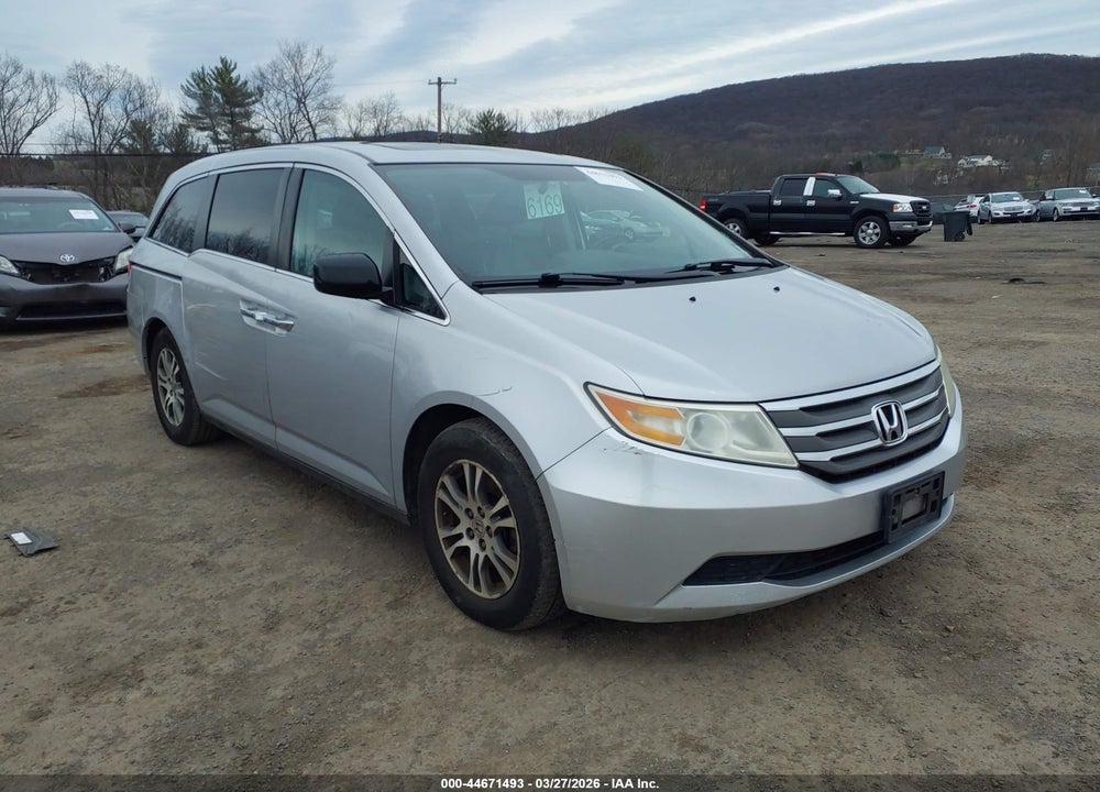2013 HONDA ODYSSEY EX-L VIN: 5FNRL5H60DB026285