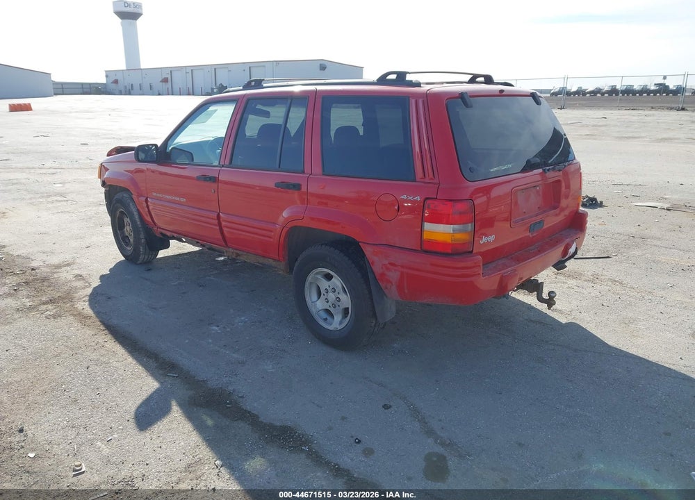 1998 JEEP GRAND CHEROKEE LAREDO VIN: 1J4GZ48S3WC195742