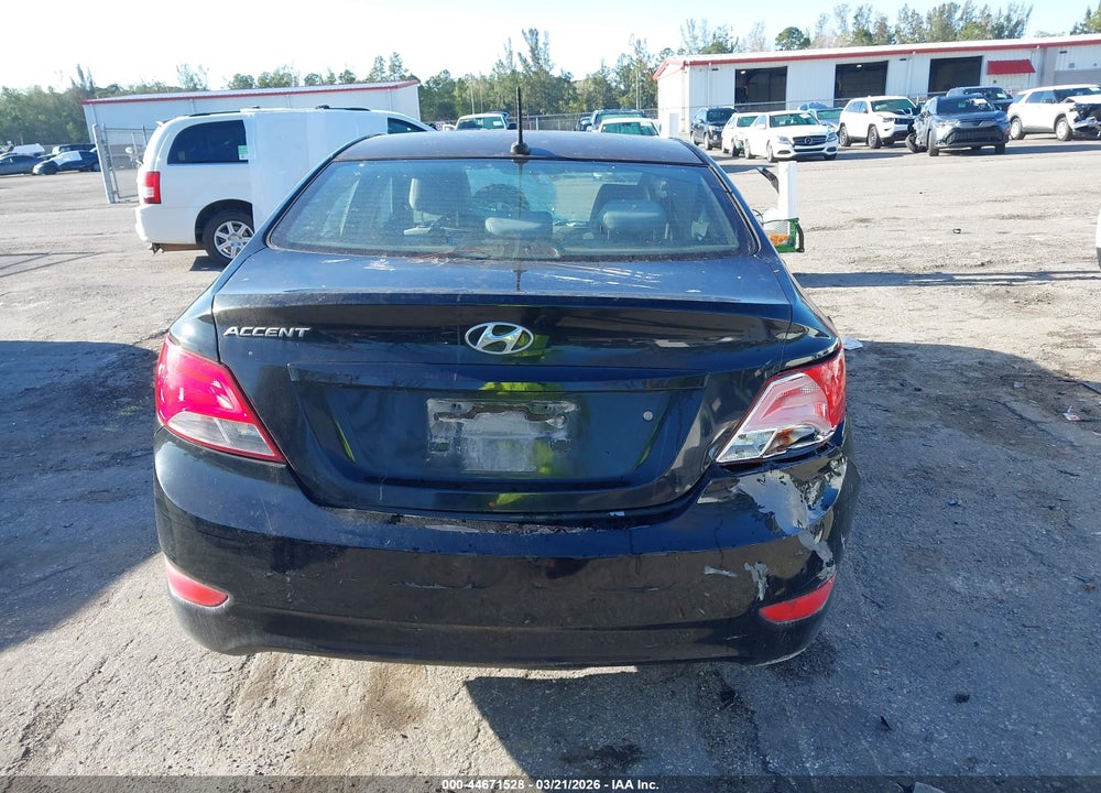 2017 HYUNDAI ACCENT VALUE EDITION VIN: KMHCT4AE6HU358807