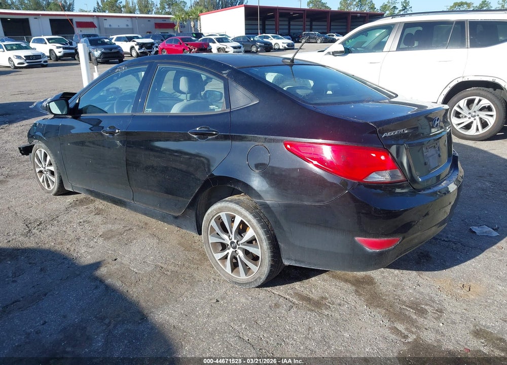 2017 HYUNDAI ACCENT VALUE EDITION VIN: KMHCT4AE6HU358807