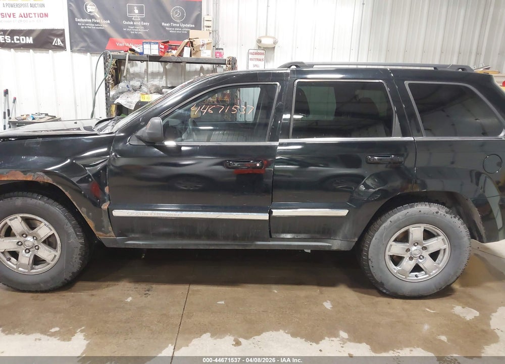 2007 JEEP GRAND CHEROKEE LIMITED VIN: 1J8HR58PX7C571634