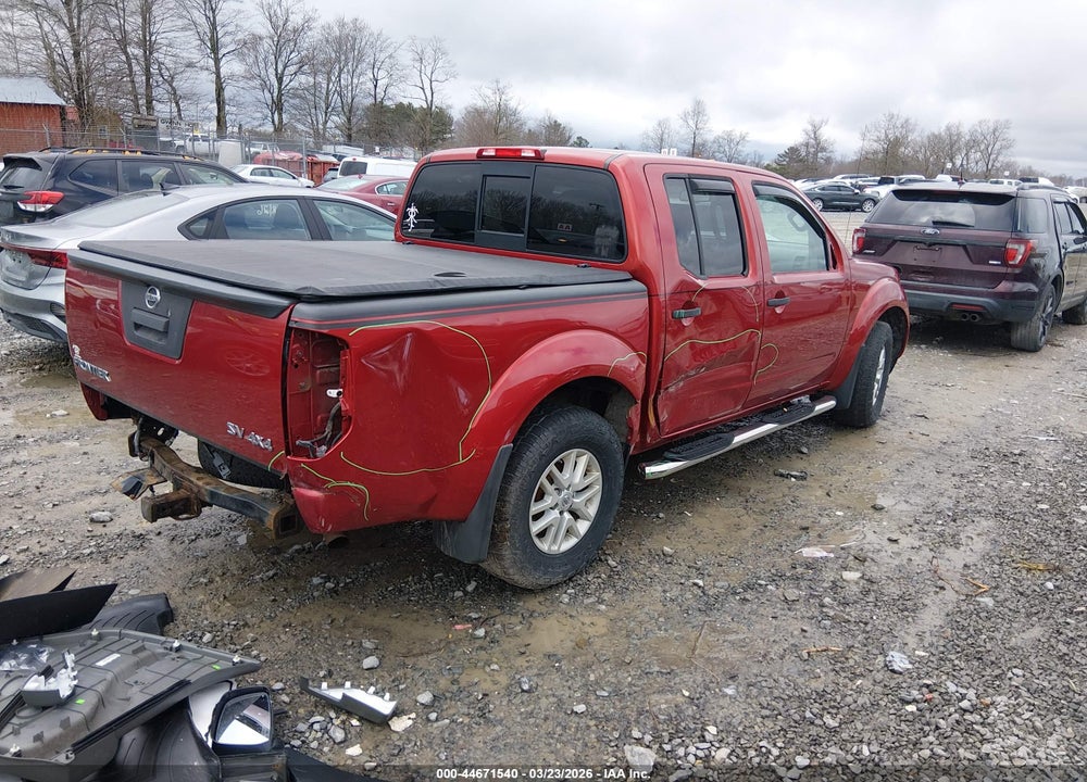 2014 NISSAN FRONTIER SV VIN: 1N6AD0EV4EN733821