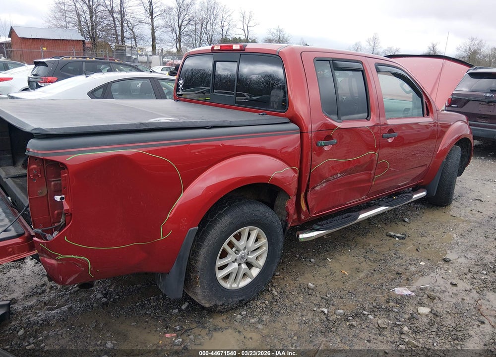 2014 NISSAN FRONTIER SV VIN: 1N6AD0EV4EN733821