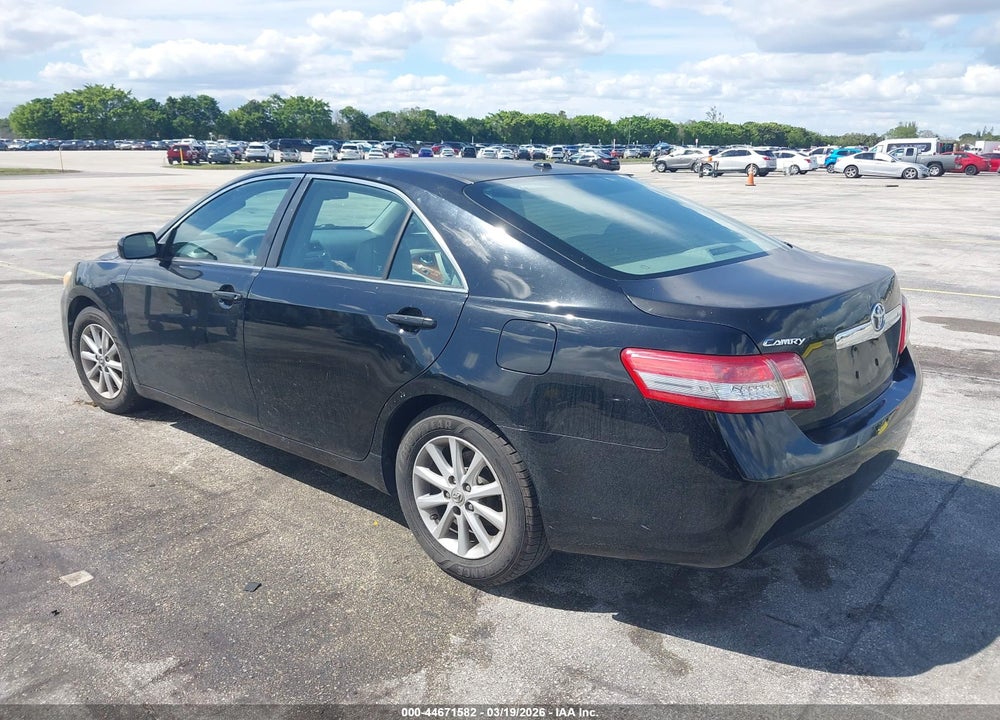 2011 TOYOTA CAMRY XLE VIN: 4T1BF3EK9BU662508