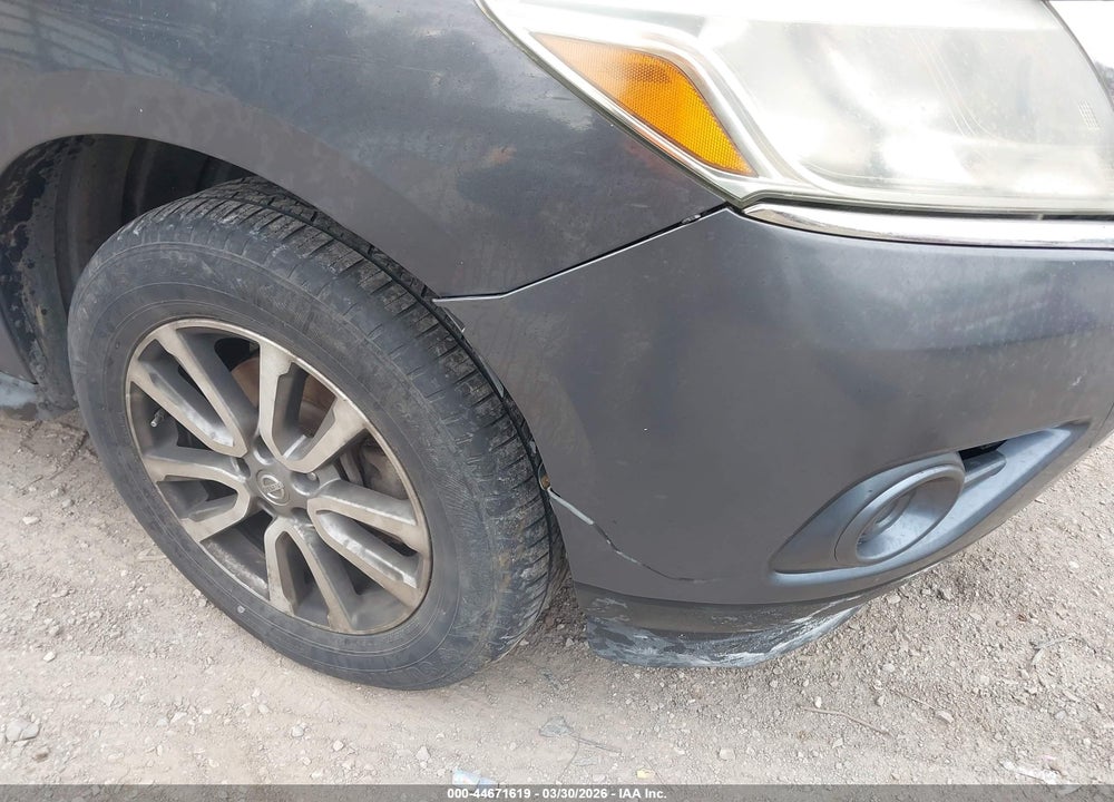 2013 NISSAN PATHFINDER S VIN: 5N1AR2MM6DC649689