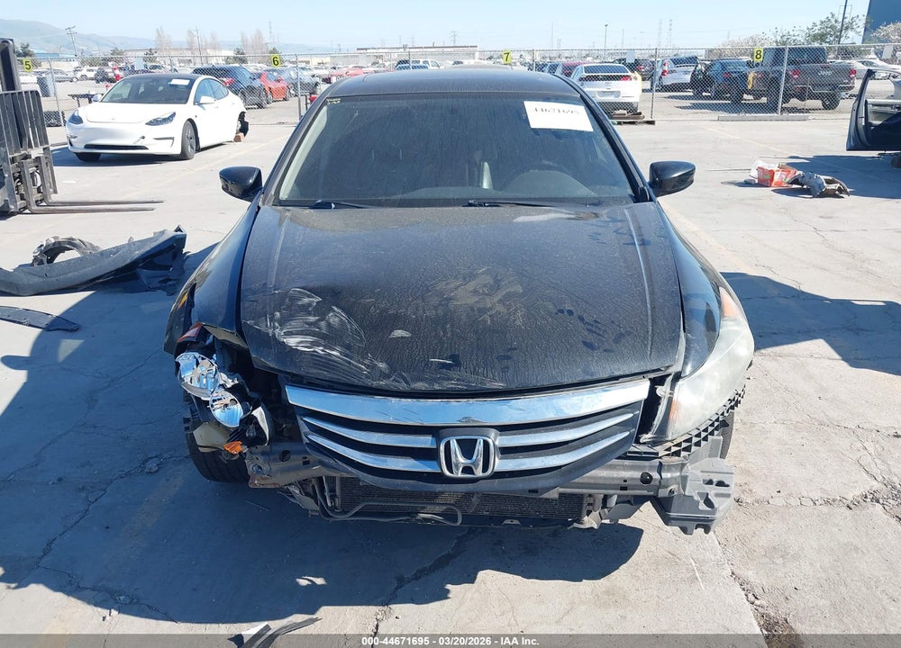 2012 HONDA ACCORD EXL VIN: 1HGCP2F8XCA051801