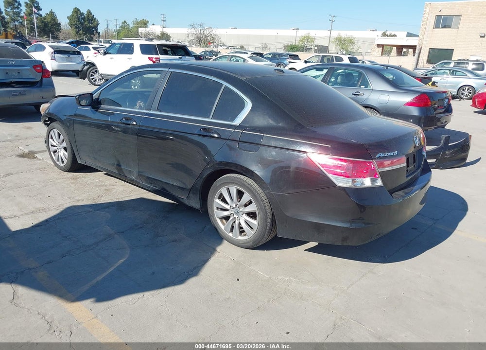 2012 HONDA ACCORD EXL VIN: 1HGCP2F8XCA051801