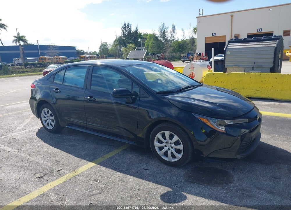 2025 TOYOTA COROLLA LE VIN: 5YFB4MDE9SP269021